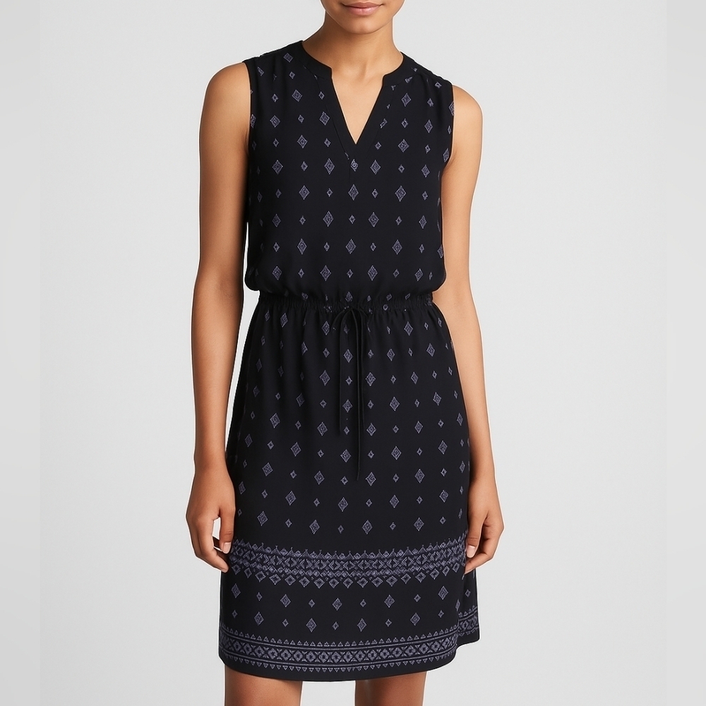 Gap Sleeveless Shirt Midi Dress